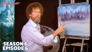 Bob Ross  Snow Trail Season 6 Episode 6 [upl. by Nileuqaj401]