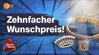 Erbe mit über 5 Karat Wunschpreis für Schmuck deutlich übertroffen  Bares für Rares [upl. by Jareen627]