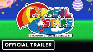 Parasol Stars The Story of Bubble Bobble 3  Official Announcement Trailer [upl. by Ahsik]