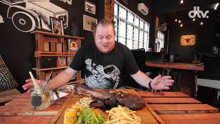 Malay Britishman Gets Food Coma Eating This Massive Tomahawk Steak [upl. by Ferdie]