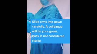 How To Gown and Glove for Surgery [upl. by Piselli700]