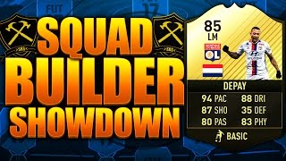 EPIC SIF DEPAY SQUAD BUILDER SHOWDOWN FIFA 17 ULTIMATE TEAM [upl. by Atirhs]