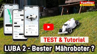 Luba 2 Test amp Tutorial Top Mähroboter an der Grenze des machbarenTeil2 Tueftler DIY [upl. by Anetta]