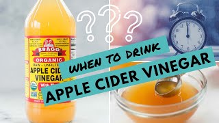 When to Drink Apple Cider Vinegar for WEIGHT LOSS  My Tips For Best Results [upl. by Erihppas]