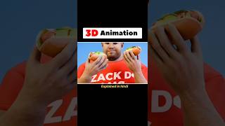 What will happen if you eat too much explained in Hindi shorts 3D Animation [upl. by Fonzie]