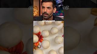 John Abraham Eats Gulab Jamun For 2 Crores 🤣 johnabraham gulabjamun viralrecipe shorts [upl. by Atiniuq]