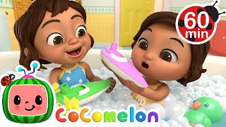 Get Ready for Bedtime with CoComelon  Ninas Bath Song  MORE CoComelon Nursery Rhymes amp Kids Songs [upl. by Wordoow659]