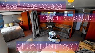 Regent Seven Seas Voyager Seven Seas Suite [upl. by Arrat]