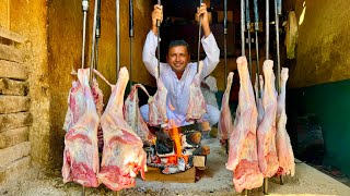 Tando Adam ki Bakra Raan Sajji Recipe  Goat Leg Sajji  TANDO ADAM SAJJI MAKING  Mubashir Saddiqu [upl. by Lejna]