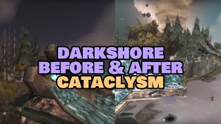 Darkshore  Before and After Cataclysm  Vanilla WoW [upl. by Bonacci]