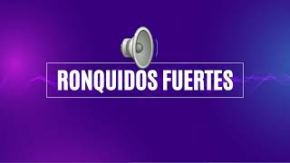 RONQUIDOS EFECTO DE SONIDO  RONCAR  RONQUIDOS FUERTES  PERSONA RONCANDO – SONIDO USO LIBRE [upl. by Ianej482]