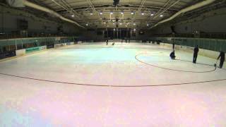 Guildford Spectrum Ice Rink Repaint Timelapse [upl. by Oap901]