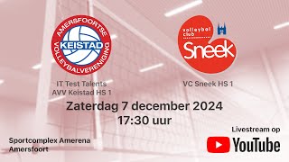 AVV Keistad HS 1  VC Sneek HS 1 Volleybal Heren Superdivisie [upl. by Kalli]