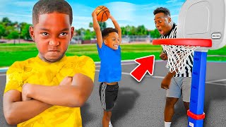 KYRIE VS DJ IN BASKETBALL What Happens Next Is SHOCKING  The Prince Family Clubhouse [upl. by Mikey]