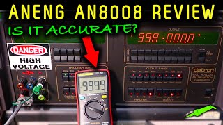 🔴 Aneng AN8008 Multimeter Review  Accuracy Testing With Calibrators  No906 [upl. by Chapnick263]