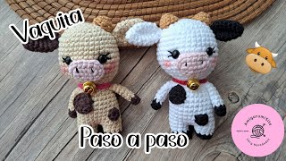 Vaquitas tejidas a crochet amigurumi paso a paso 🐮 [upl. by Luigino]