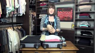 How to Pack High Heels in a Suitcase  Packing amp School Clothes [upl. by Sackville586]