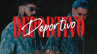 BLESSD ANUEL AA – DEPORTIVO Letra [upl. by Yesdnil]