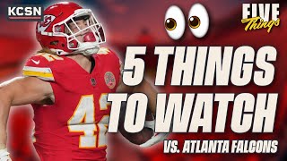 5 Things to Watch For in Chiefs vs Falcons Week 3 Matchup [upl. by Enneiluj271]