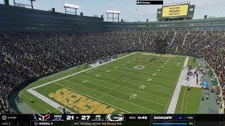 Madden 25 Texans vs Packers PeeWee League [upl. by Veron]