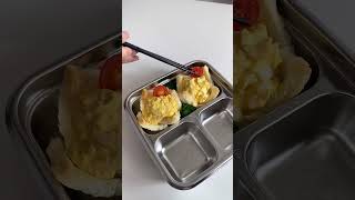 Pack my lunch with me asmr lunchbox lunch cooking satisfying aesthetic food easyrecipe [upl. by Lasyrc270]