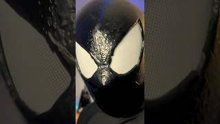 First look at my Symbiote SpiderMan mask spiderman [upl. by Gibrian]