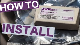 How To Mount  EZPass Installation ANY STATE  EZ Pass [upl. by Sokil]