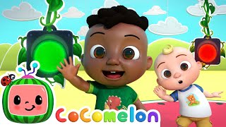 Red Light Green Light Dance Party  CoComelon Nursery Rhymes amp Kids Songs [upl. by Assirram]