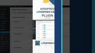 LiteSpeed Cache Plugin 2024 wordpress website litespeedcache freeplugins [upl. by Aira]