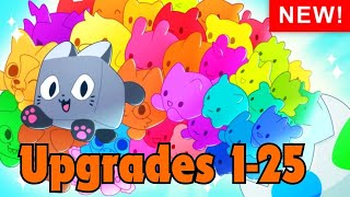 Unlocking Upgrades 125 1 in 55k RNG  ROBLOX Pets Go [upl. by Greabe]