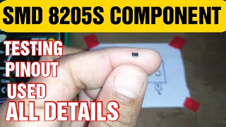 How to test 8205s smd component l What is 8205s l all about 8205s [upl. by Ihn]