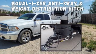 Equalizer AntiSway and Weight Distribution Hitch Review on my 12 Ton Truck Towing my 25 RV [upl. by Ynobe]