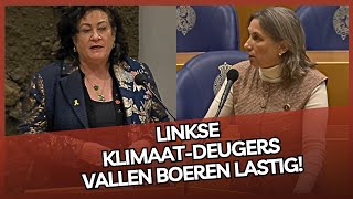 Caroline van der Plas is WOEST Linkse klimaatdeugers vallen boeren lastig [upl. by Canale34]