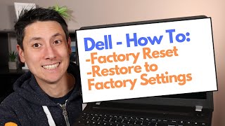 How To Factory Reset Dell Computer  Restore To Factory Settings [upl. by Jedthus]