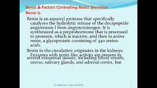 Lecture 4 Vasoactive peptide [upl. by Amory]