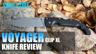 Cold Steel Voyager Clip Point XL 29TXC Knife Review  OsoGrandeKnives [upl. by Shriver]