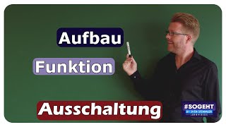 Aufbau und Funktion einer Ausschaltung  Stromlaufplan aufgelöst  einfach und anschaulich erklärt [upl. by Tenaj]