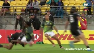 Regan Ware Huge Hit on Seabelo Senatla [upl. by Sirovaj457]