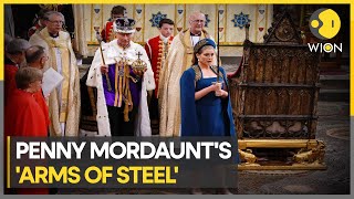 King Charles IIIs Coronation Penny Mordaunt trends after WonderWoman achievement during ceremony [upl. by Bodwell]