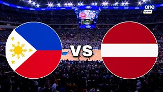 Gilas Pilipinas vs Latvia FIBA OQT 2024 [upl. by Ahseiat953]