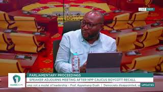 Live Coverage Parliamentary Proceedings – Part 2 with Vivian Kai Lokko [upl. by Tyson]