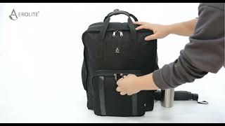 Pack Smart with Aerolite The Ultimate 45x36x20cm easyJet MAX Backpack  EcoFriendly amp Stylish [upl. by Rebane]