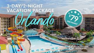 Westgate Lakes Resort amp Spa  3Day2Night Vacation Package [upl. by Airottiv851]