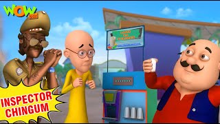 Motu और Patlu ने थंडी Lassi का लिया मजा  Motu Patlu  Hindi Cartoon  Inspector Chingum  spot [upl. by Sirhc]