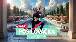 Posilovačka s gumičkou I 20 minut [upl. by Kelsy]