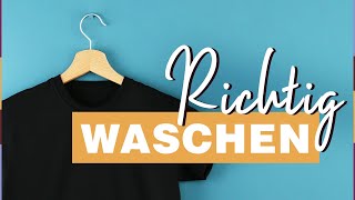 Schwarze Wäsche waschen Die besten Pflegetipps für dunkle Kleidung [upl. by Huskamp510]