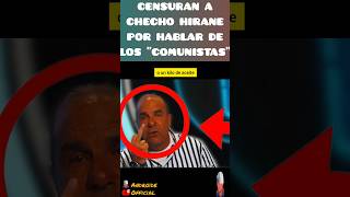 CHECHO HIRANE DESTROZÓ A LOS COMUNISTAS Y TERMINAN CENSURADO 😱 shorts politics comunista chile [upl. by Baseler]