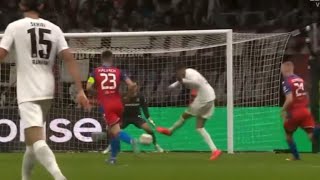 Hugo Ekitike Goal Eintracht Frankfurt vs Viktoria Plzeň 33 All Goals and Extended Highlights [upl. by Dwan]