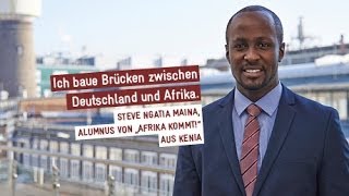 Gesichter amp Geschichten Alumnus von „Afrika kommtquot aus Kenia [upl. by Behrens]