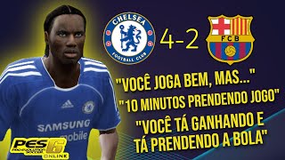 ELE TOMOU UMA SURRA E COMEÇOU A CHORAR no CHAT do PES 6 ONLINE DE PS2 KKKKKKKKKKK [upl. by Shepley696]